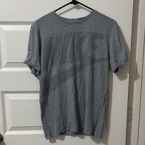 Nike Men's Heather Gray Short Sleeve Tee